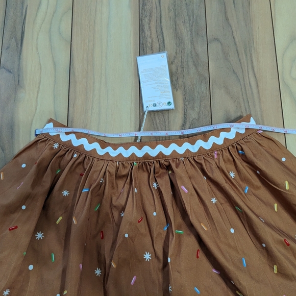NWT! Loungefly The Stitch Shoppe Gingerbread Friends Sandy Skirt Size M - Picture 10 of 16